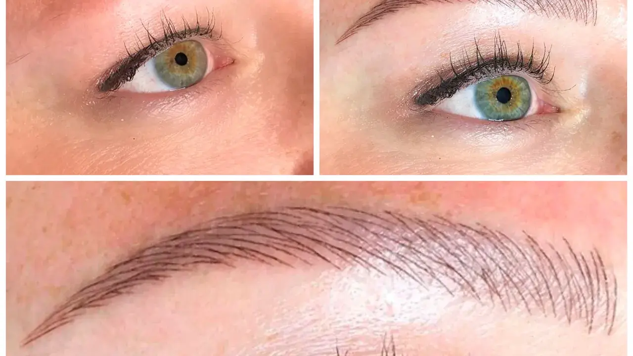 Ojos con mirada impactante y cejas perfectas gracias al microblading.