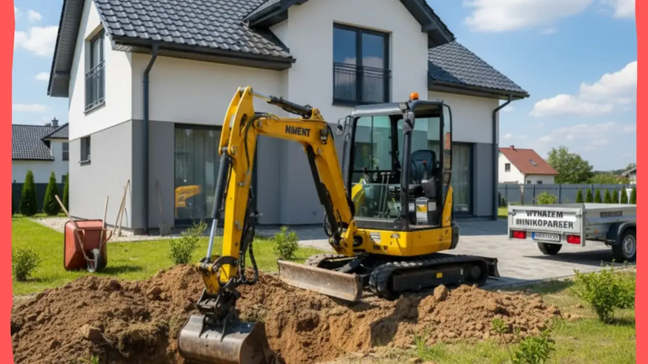 Ile kosztuje minikoparka? Zakup, wynajem, leasing i ukryte koszty.