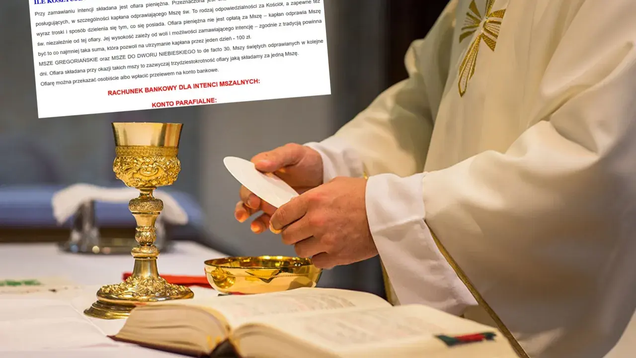 Ile kosztuje msza za zmarłego? Ofiara za mszę św. to wyraz troski, a jej wysokość zależy od woli. Tradycyjnie powinna pozwolić na utrzymanie kapłana przez dzień - ok. 100 zł.