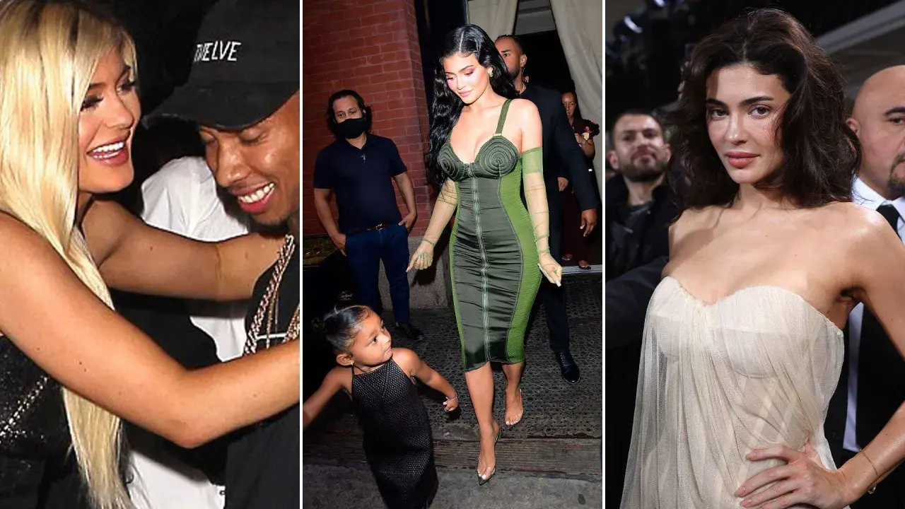Kylie Jenner deslumbró en la Met Gala con varios looks icónicos. Aquí, un collage de sus momentos.