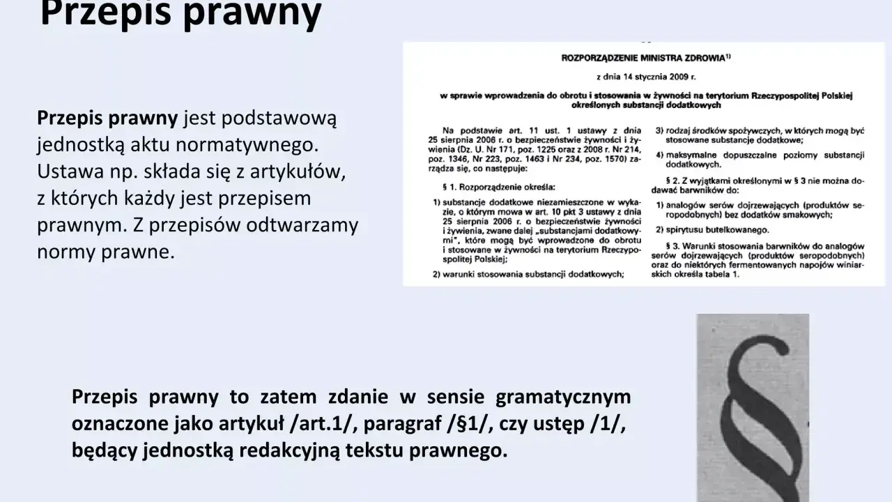 Norma prawna: Co to? Budowa, rodzaje i kluczowa różnica z przepisem