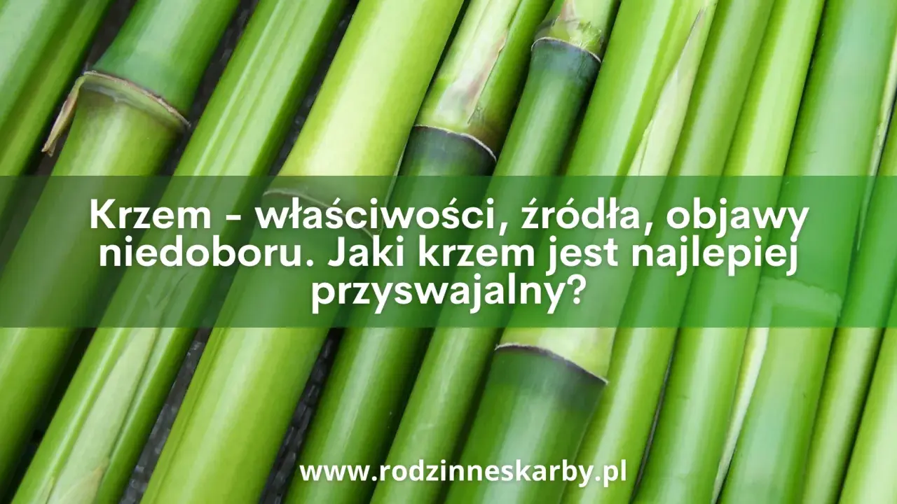Krzem organiczny: Jaki wybrać? Ekspert radzi, uniknij pułapek!