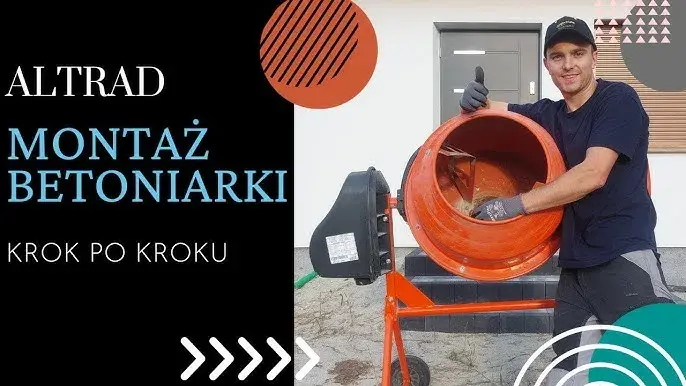 Betoniarka hałasuje? Wymień łożyska 150L! Poradnik DIY