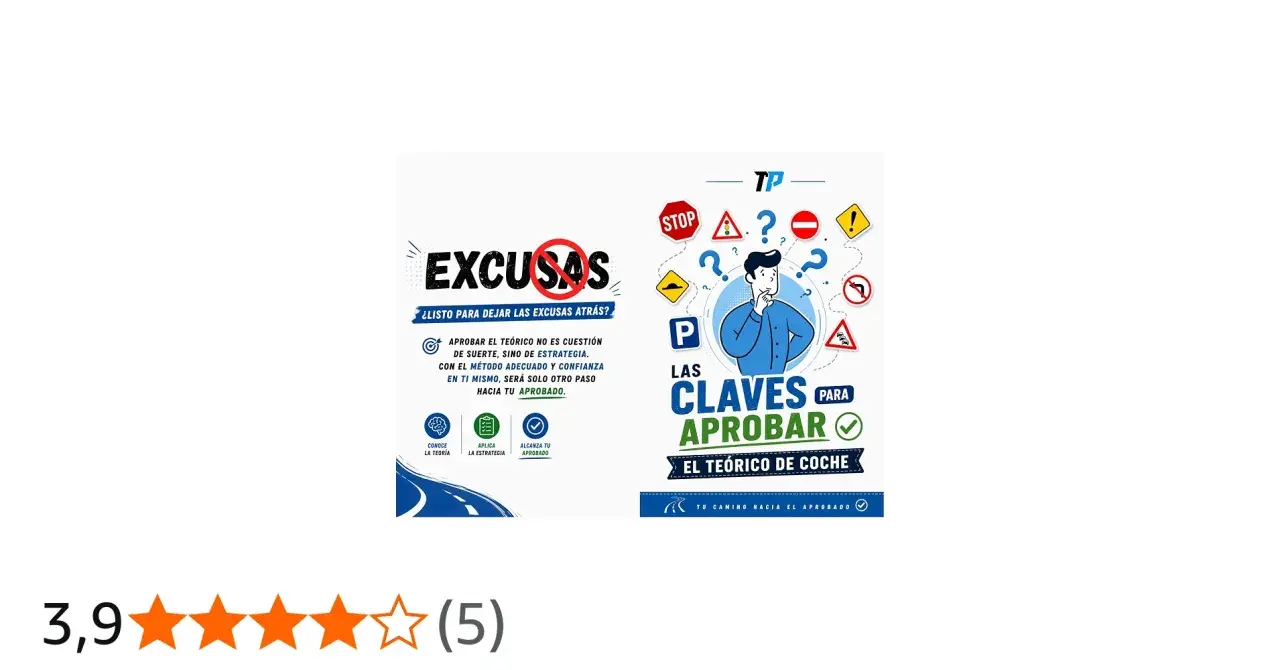 Ilustración sobre cómo aprobar el test permiso d, dejando atrás las excusas. Muestra claves y estrategias para el examen teórico de coche.