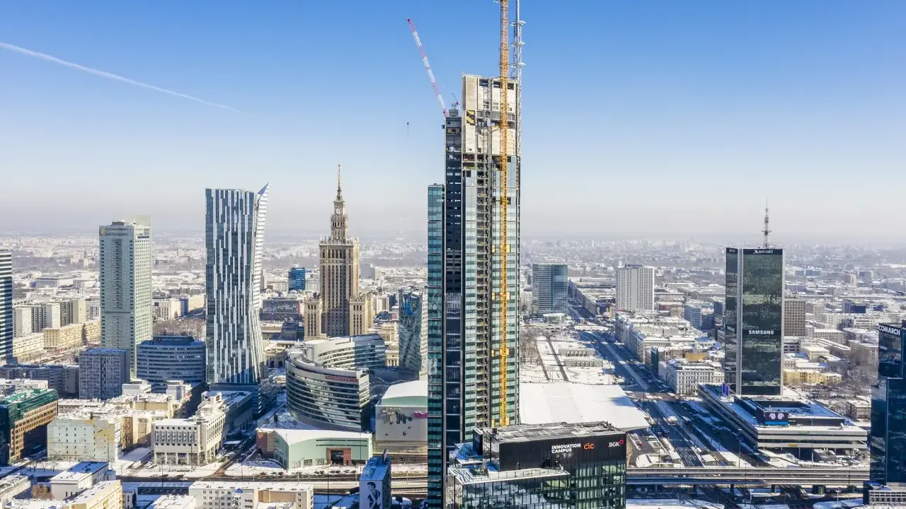 Varso Tower: Najwyższy budynek w Warszawie i UE. Widoki!