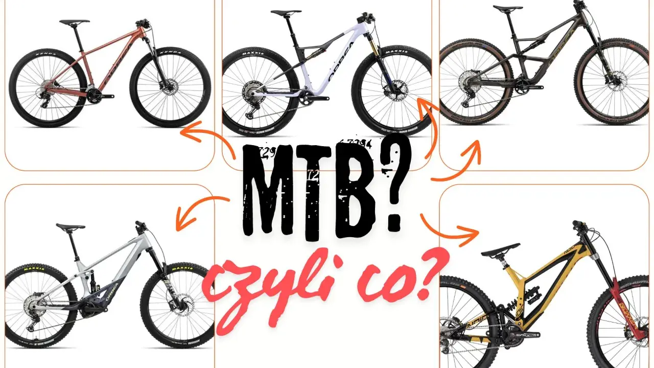 Różne rodzaje rowerów MTB: hardtail, full-suspension, elektryczny i zjazdowy. Który wybrać?