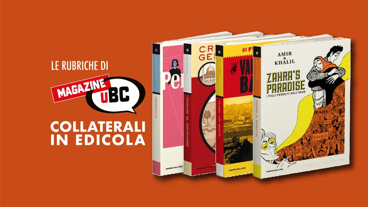 Le copertine di "Persepolis", "Cronache da Gerusalemme", "Valzer con Bashir" e "Zahra's Paradise", opere che ricordano lo stile di Joe Sacco, sono in edicola.
