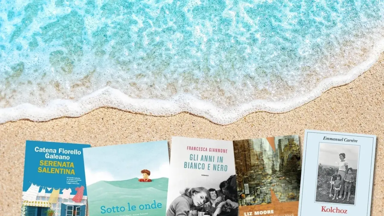 Libri da leggere in estate sulla spiaggia: "Serenata Salentina", "Sotto le onde", "Gli anni in bianco e nero", "Le canzoni di New York" e "Kolchoz".