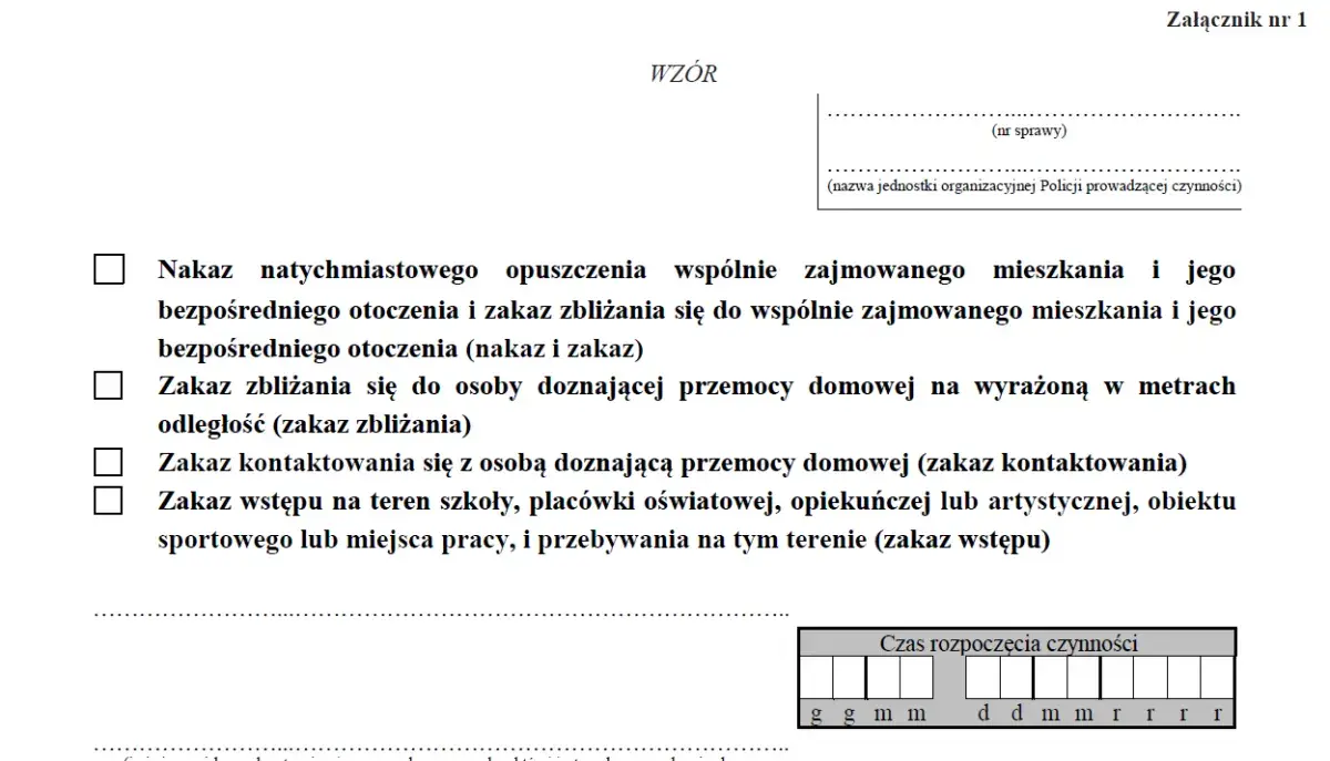 Zakaz zbliżania się Policji: Jak działa i chroni przed przemocą?