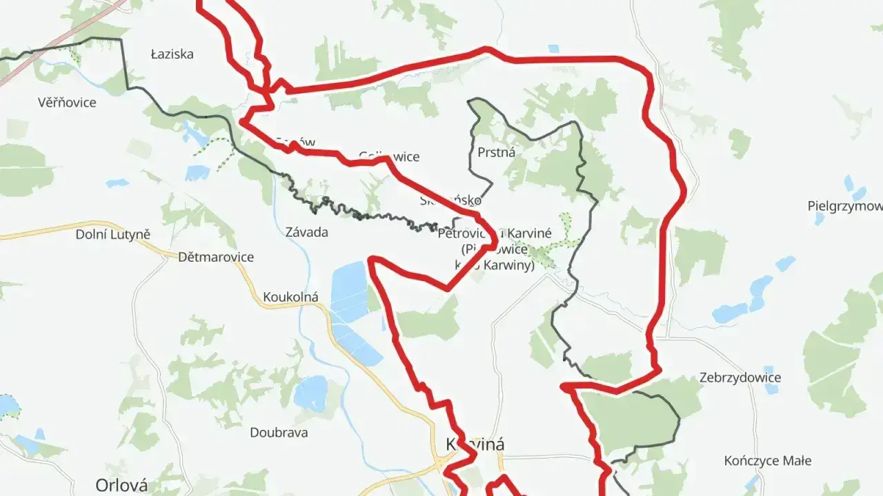 Trasa rowerowa wokół Jastrzębia-Zdroju, tworząca pętlę przez czeskie i polskie tereny. Żelazny szlak rowerowy Jastrzębie-Zdrój zaprasza do odkrywania okolicy.