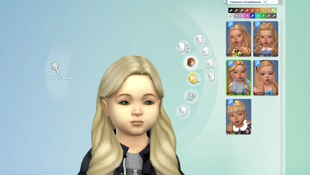 Tworzenie postaci w The Sims 4, wybieranie fryzur. Można tu znaleźć kody do The Sims 4 na ubrania i fryzury, aby nadać Simom unikalny wygląd.