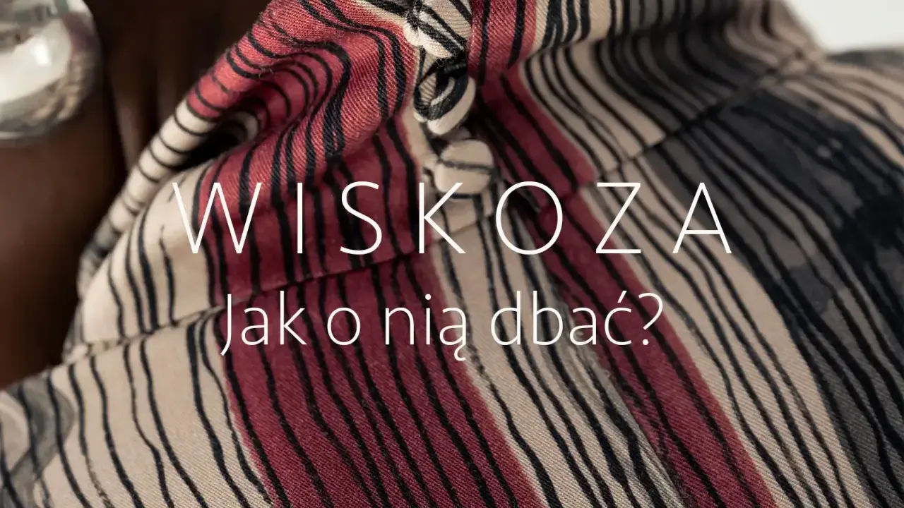 Co to wiskoza? Delikatny materiał w paski, który wymaga troski.