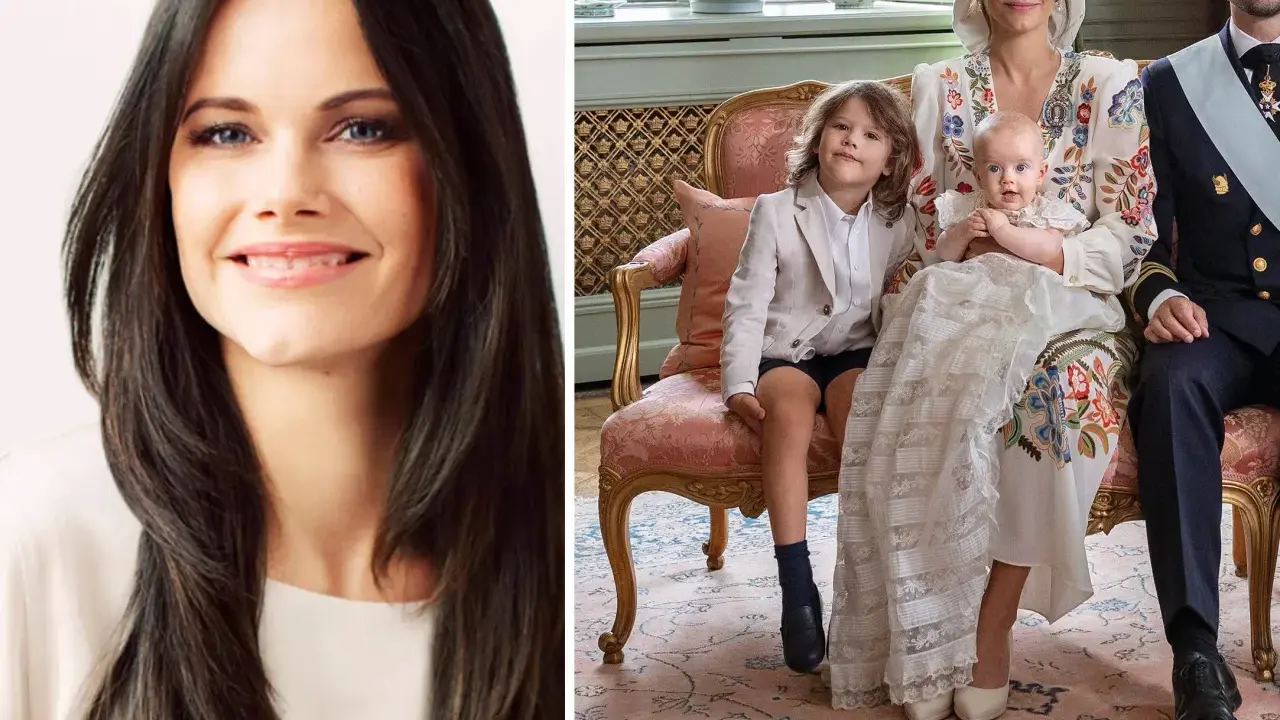 Prinsessan Sofia med sina prinsar. En familjebild med kunglig glans.