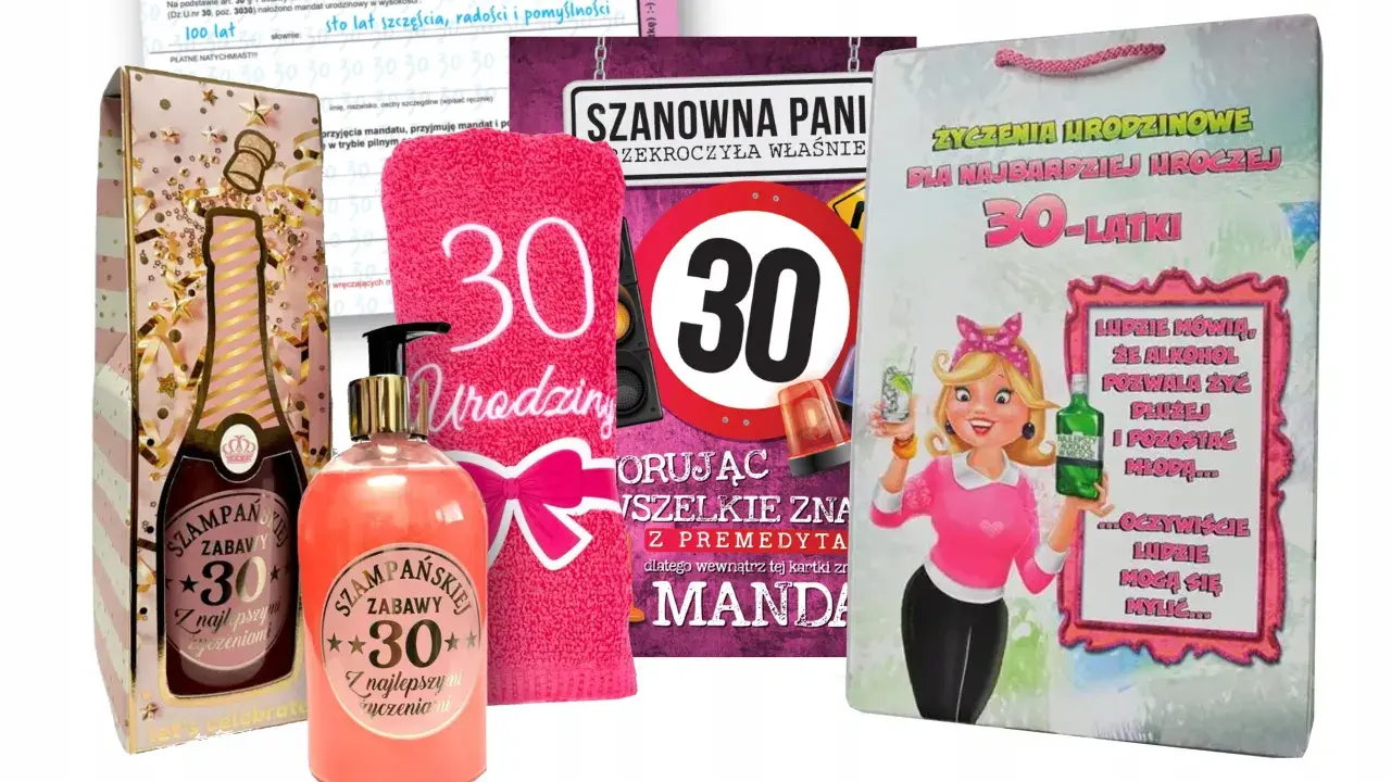 30 urodziny kobiety: Jak wybrać niezapomniany prezent?