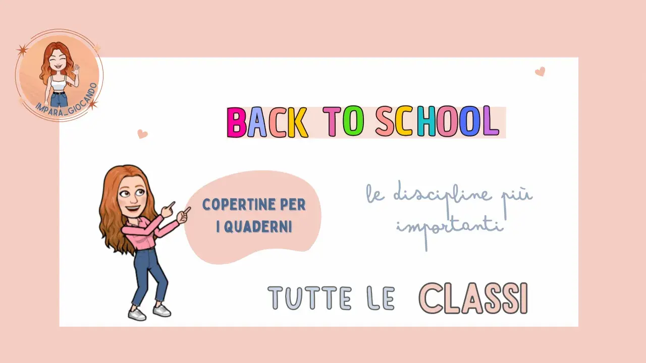 Copertine per quaderni, grammatica e riflessione linguistica per tutte le classi. Back to school!