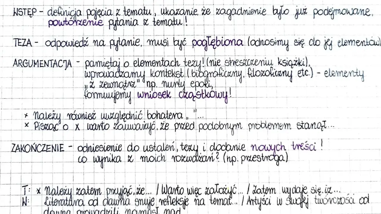 Czego uczy literatura? Rozprawka krok po kroku + gotowe tezy