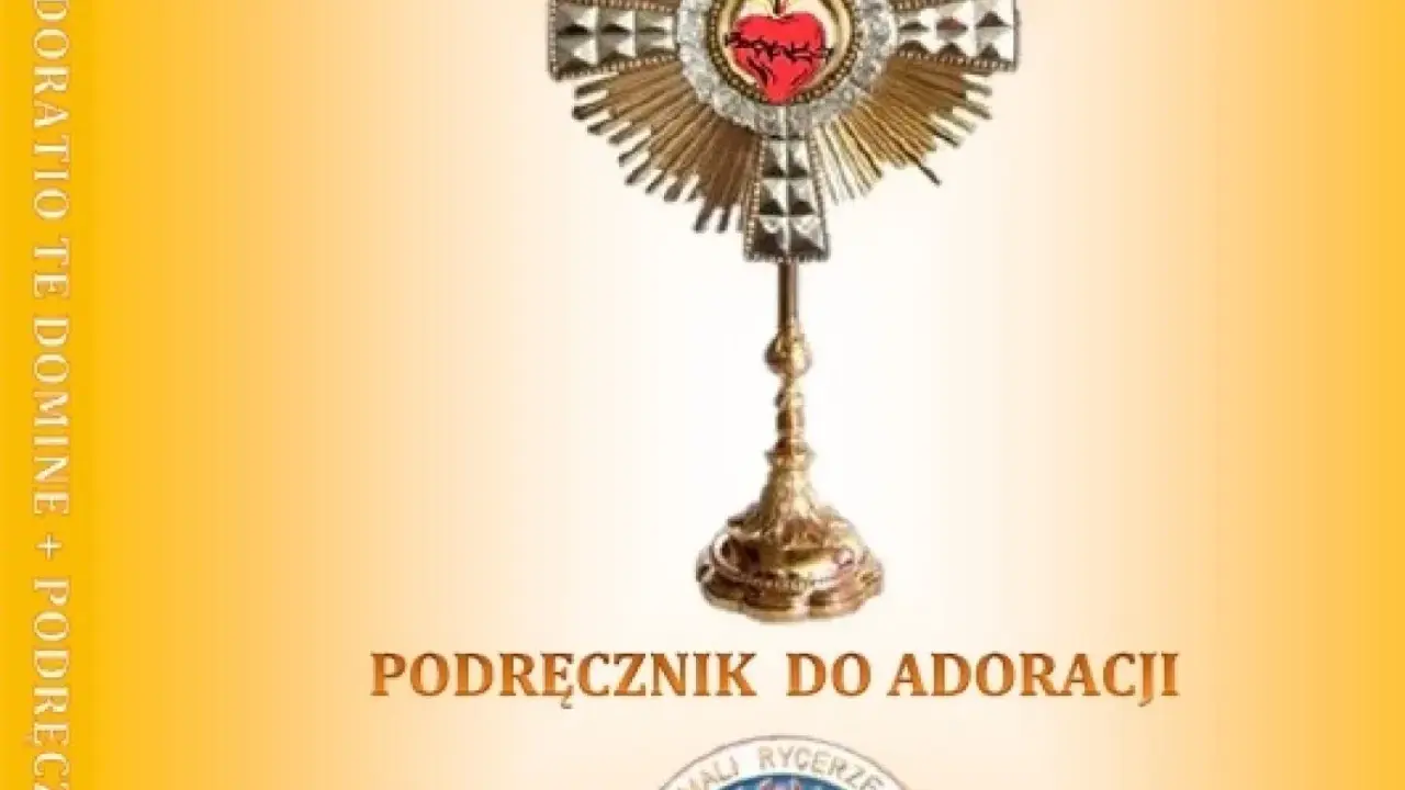 Monstrancja z Sercem Jezusa. "Ja wiem w kogo ja wierzę" - podręcznik do adoracji.