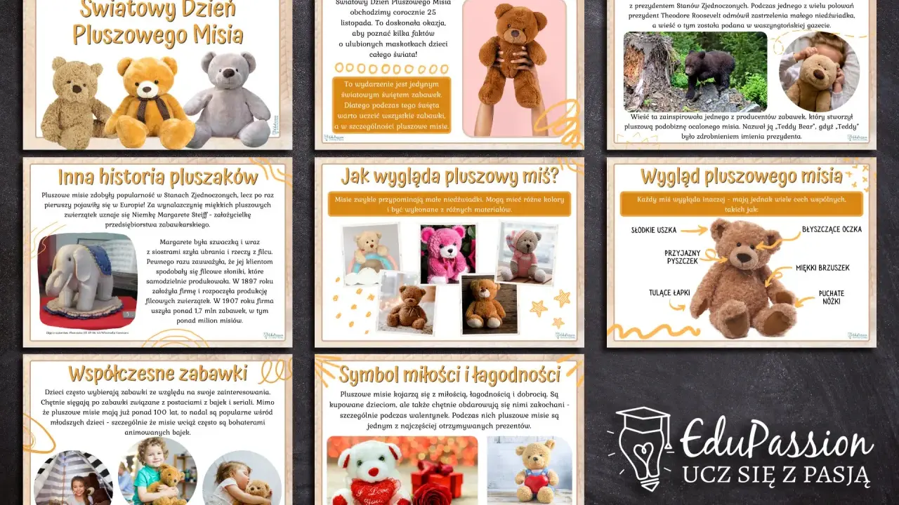 Dzień Pluszowego Misia (25.11): Historia, znaczenie i pomysły na obchody