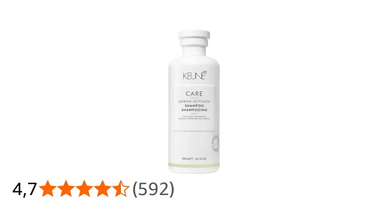 Keune Derma Activate Shampoo für kräftigeres Haar.