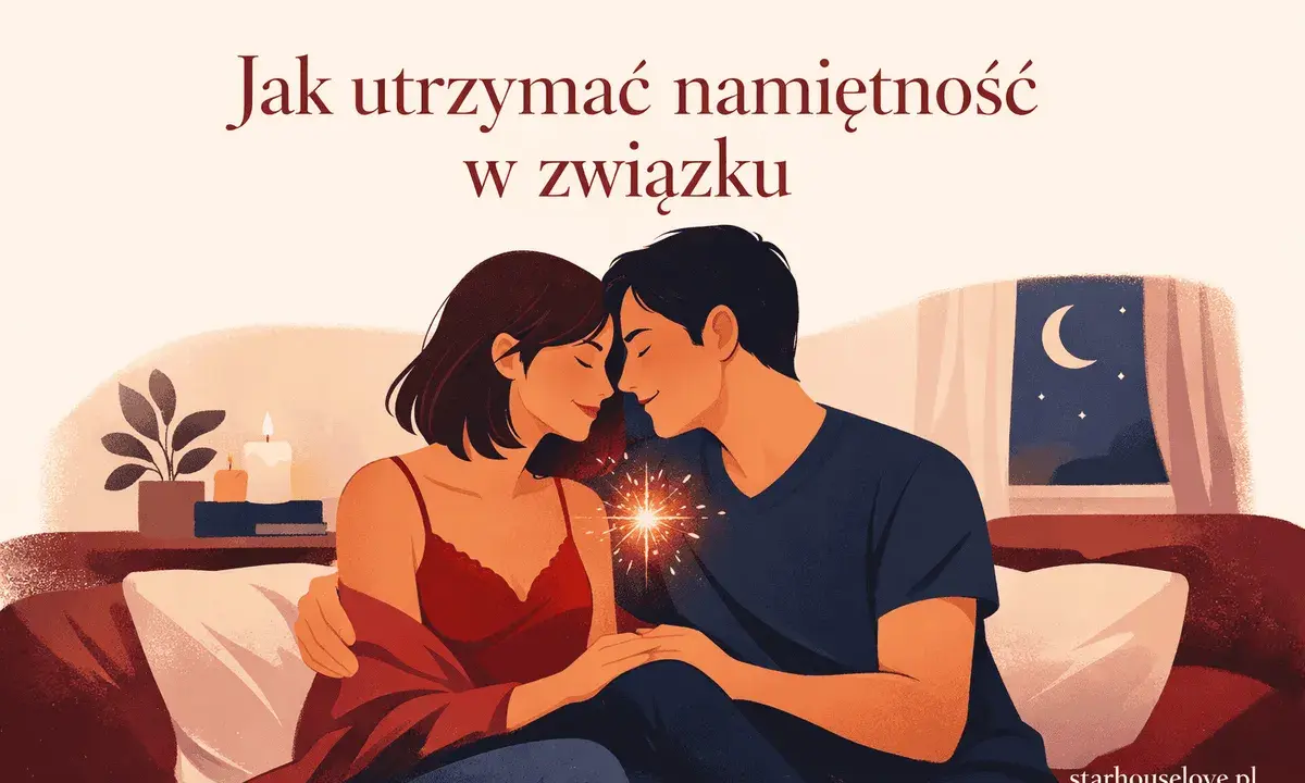 Para trzymająca się za ręce, z iskrą między nimi. Jak utrzymać namiętność co to? Romantyczny wieczór przy świecach i księżycu.