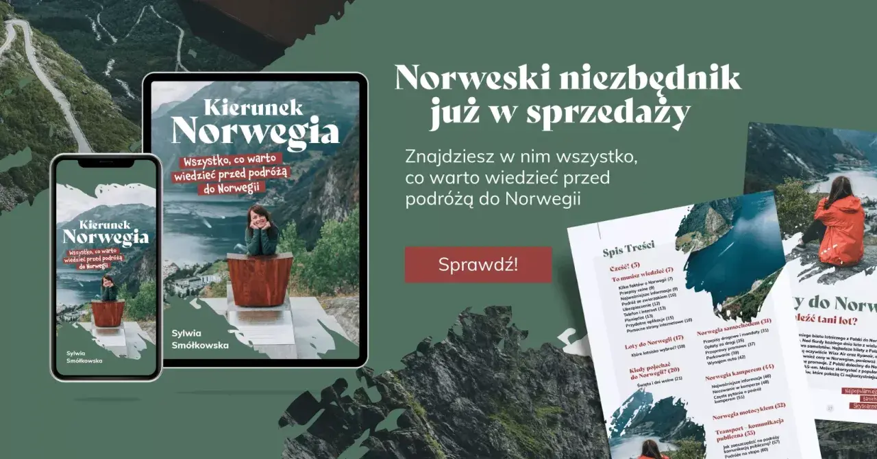Norweski niezbędnik - przewodnik po Norwegii, który pomoże Ci zaplanować podróż. Znajdziesz tu wszystko, co warto wiedzieć przed wyjazdem, od lotów po transport.