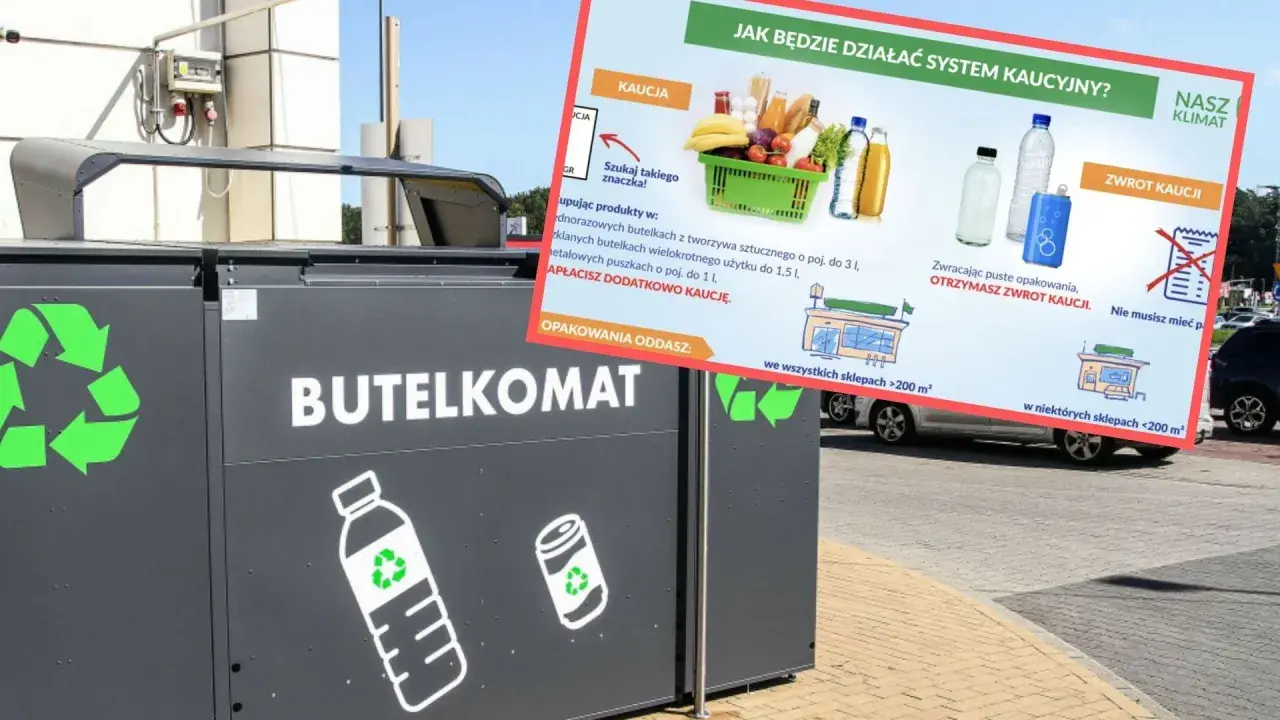 System kaucyjny od 1 października: zwrot butelek i puszek. Zwracając opakowania, otrzymasz zwrot kaucji.