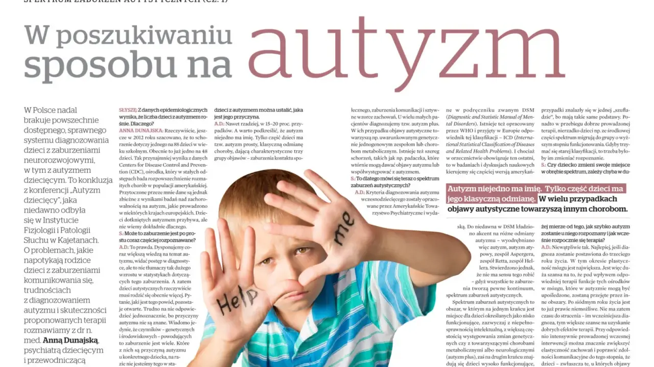 Autyzm to zaburzenie neurorozwojowe, nie choroba psychiczna. Poznaj prawdę