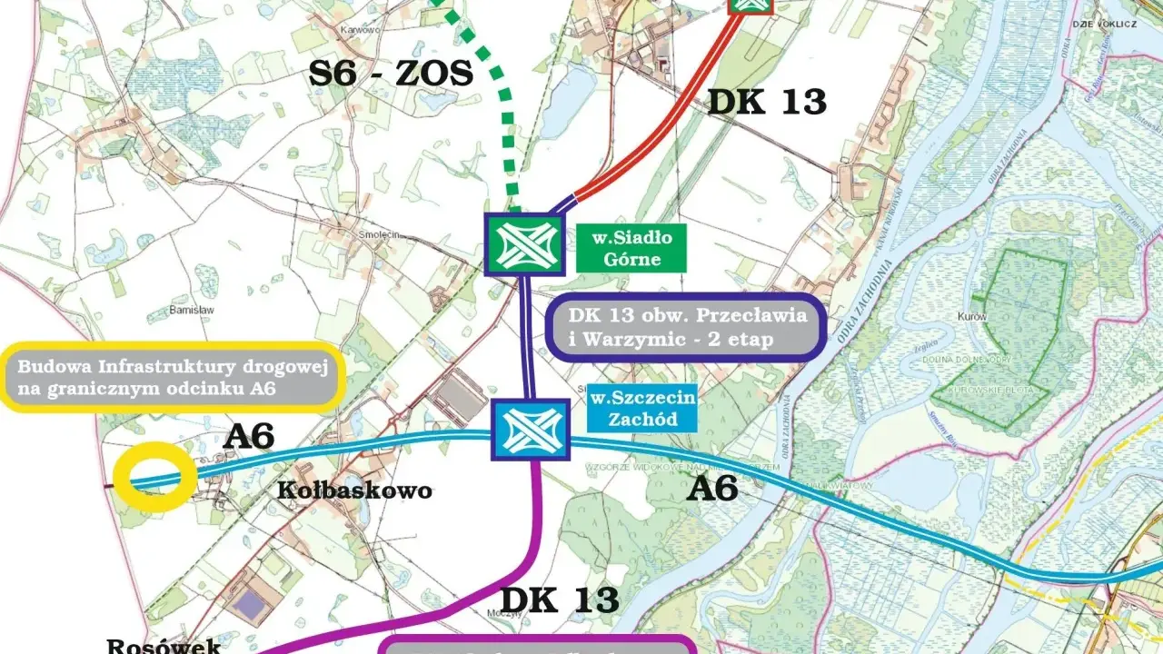 ZOS: Kiedy pojedziemy nową obwodnicą i tunelem pod Odrą?