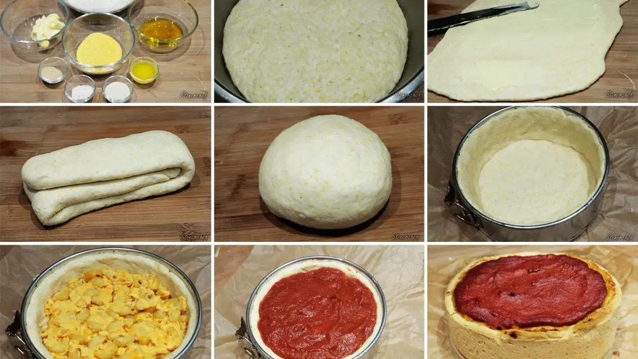 Krok po kroku: przepis na ciasto do pizzy. Składniki, wyrabianie, formowanie i pieczenie.