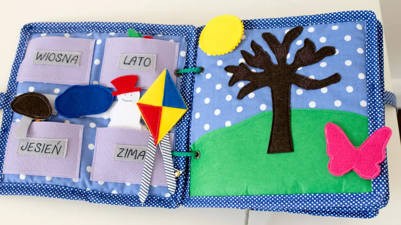 Filcowa książeczka sensoryczna: Jak wspiera rozwój? Kup czy zrób DIY!