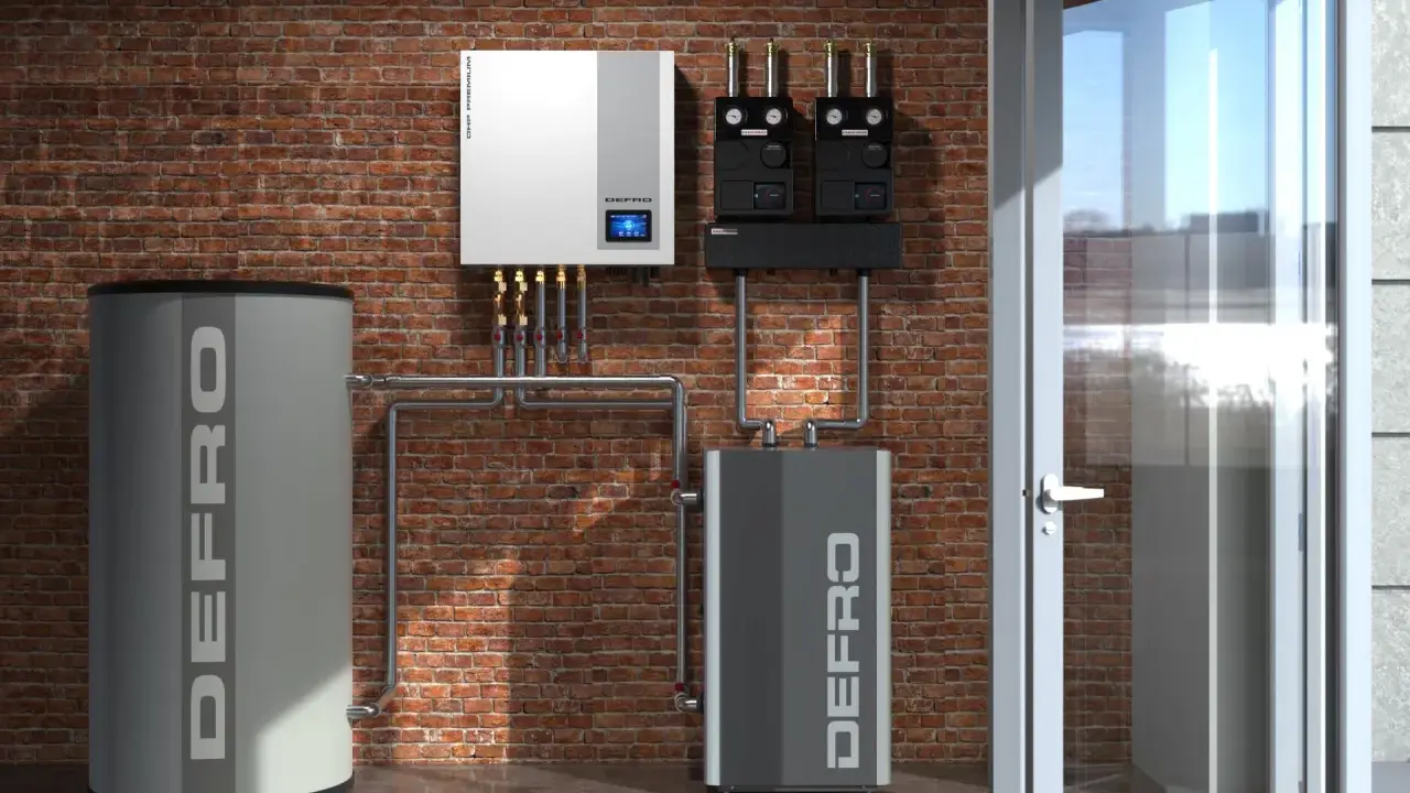 System grzewczy Defro z zasobnikiem i buforem, idealny jako jaki bufor do domu 150m2.