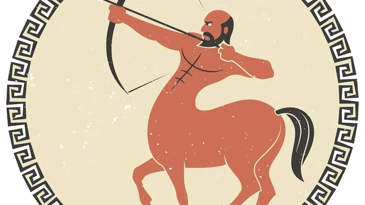 Centaur z łukiem, gotowy do strzału. Jak rozkochać w sobie strzelca? Pokaż mu swoją odwagę i pasję, a trafi prosto w Twoje serce.