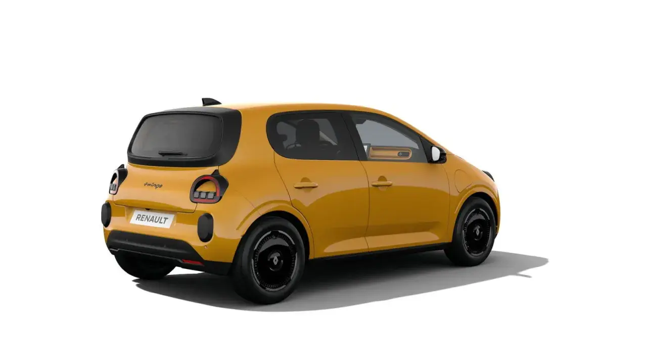 El Twingo 2026 amarillo, con su diseño retro y moderno, listo para conquistar la ciudad.