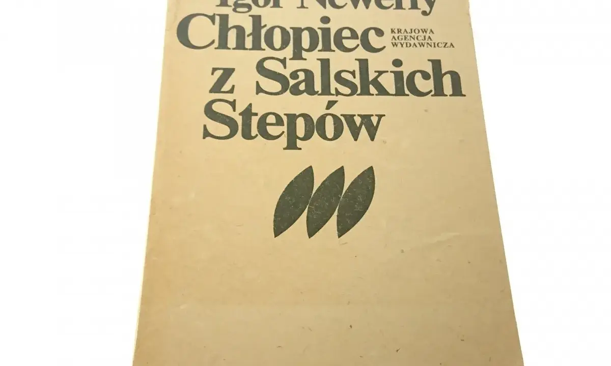 Okładka książki Igora Newerlego "Chłopiec z Salskich Stepów".