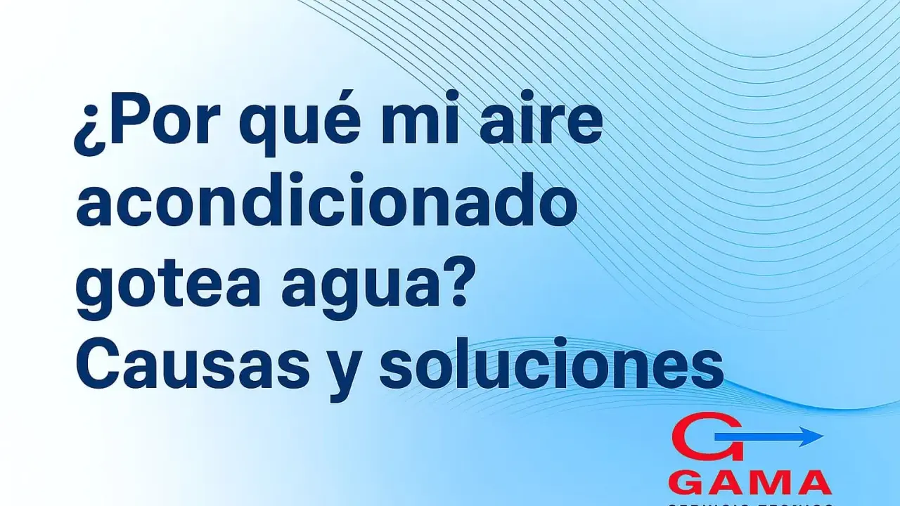 ¿Por qué mi aire acondicionado gotea agua? Causas y soluciones. Si la bandeja de desague de tu aire acondicionado gotea, aquí encontrarás las respuestas.