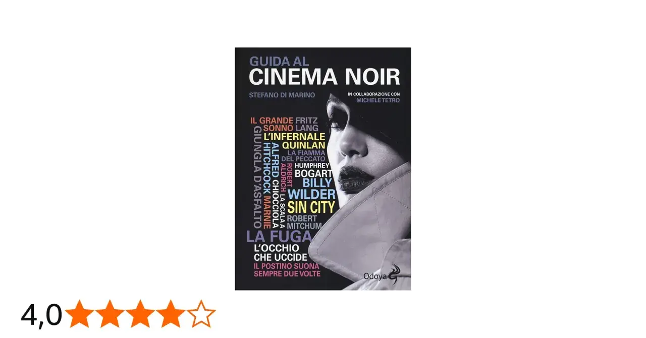 Guida al cinema noir con volti iconici e titoli di film classici. Un viaggio nel genere noir.