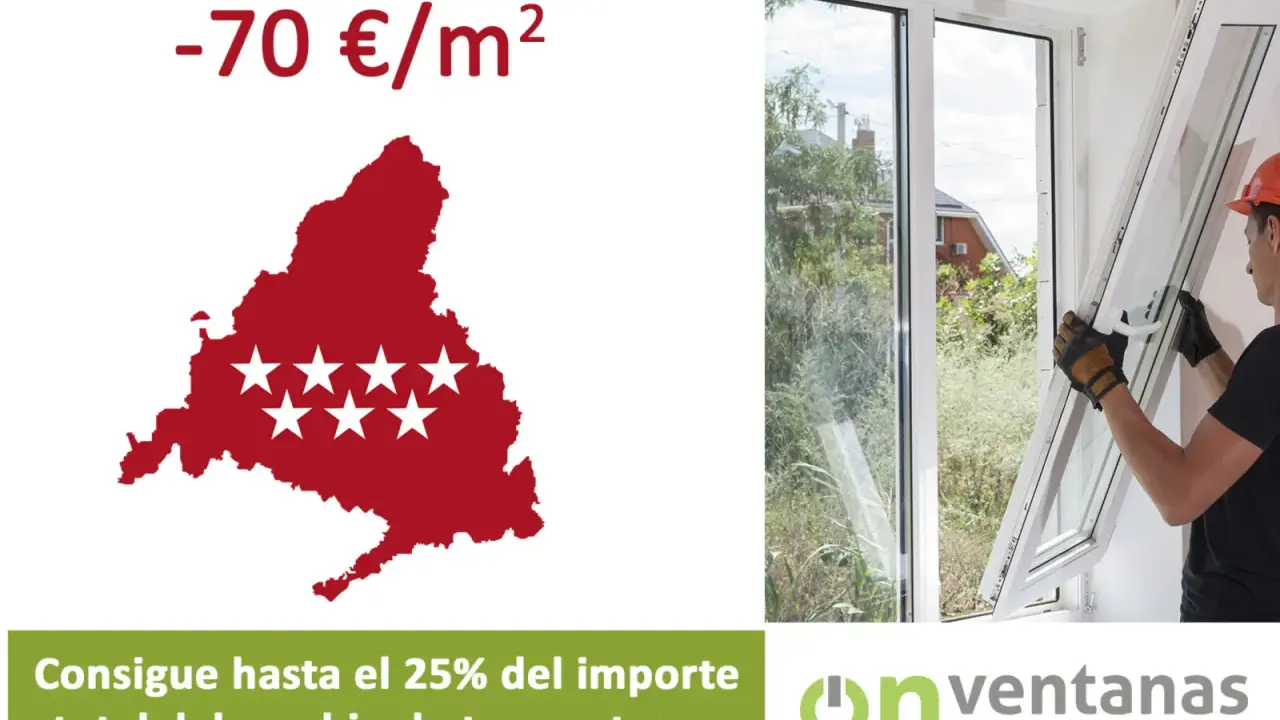 Descuento en ventanas en Madrid. Aprovecha la normativa para renovar tus ventanas y ahorra hasta el 25%.