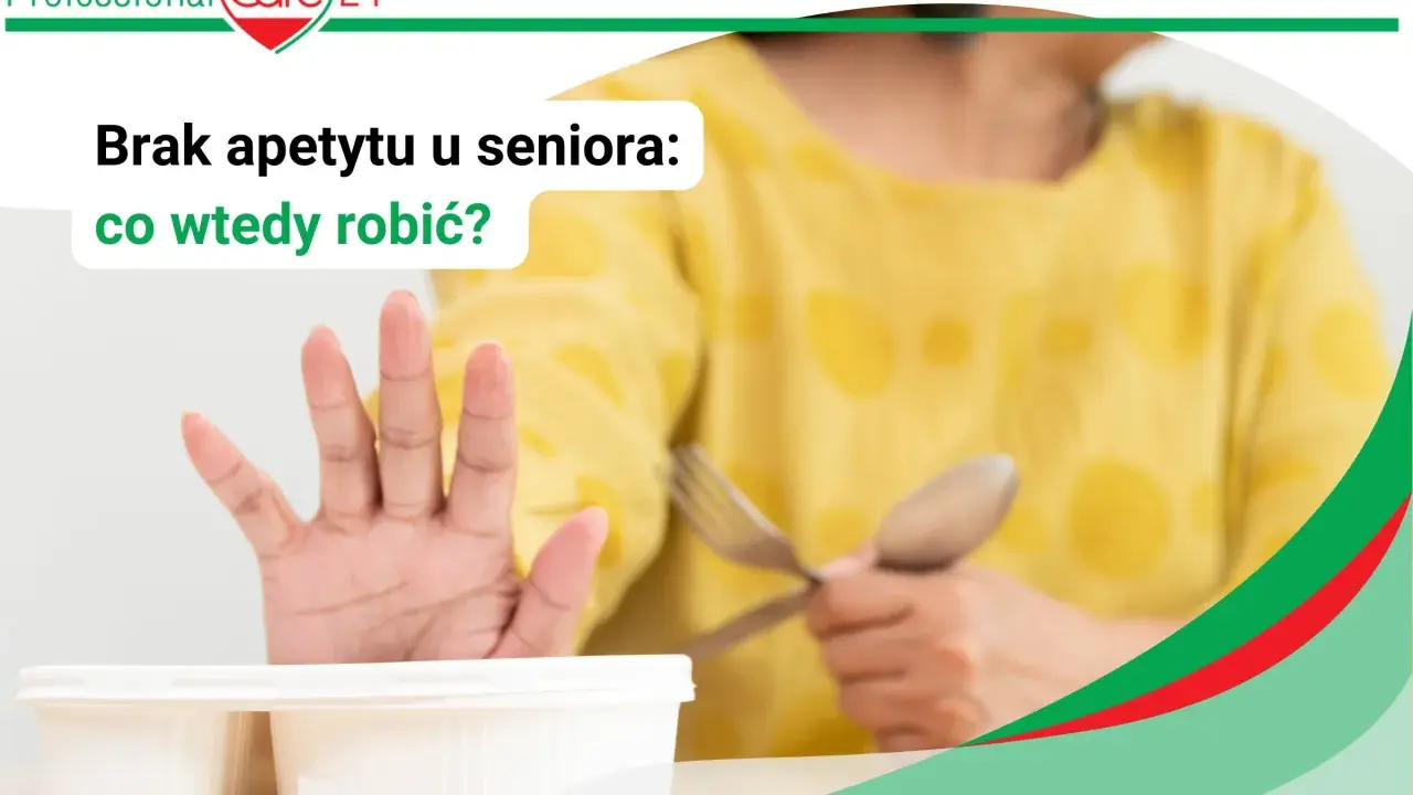 Nagły brak ochoty na słodkie u seniora? Dłoń odrzuca posiłek, widelcem i łyżką.