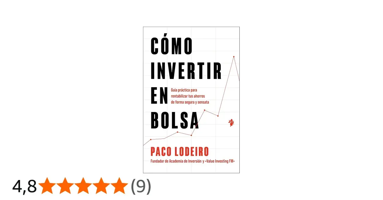 Libro "Cómo invertir en bolsa" de Paco Lodeiro. Guía para rentabilizar ahorros de forma segura.