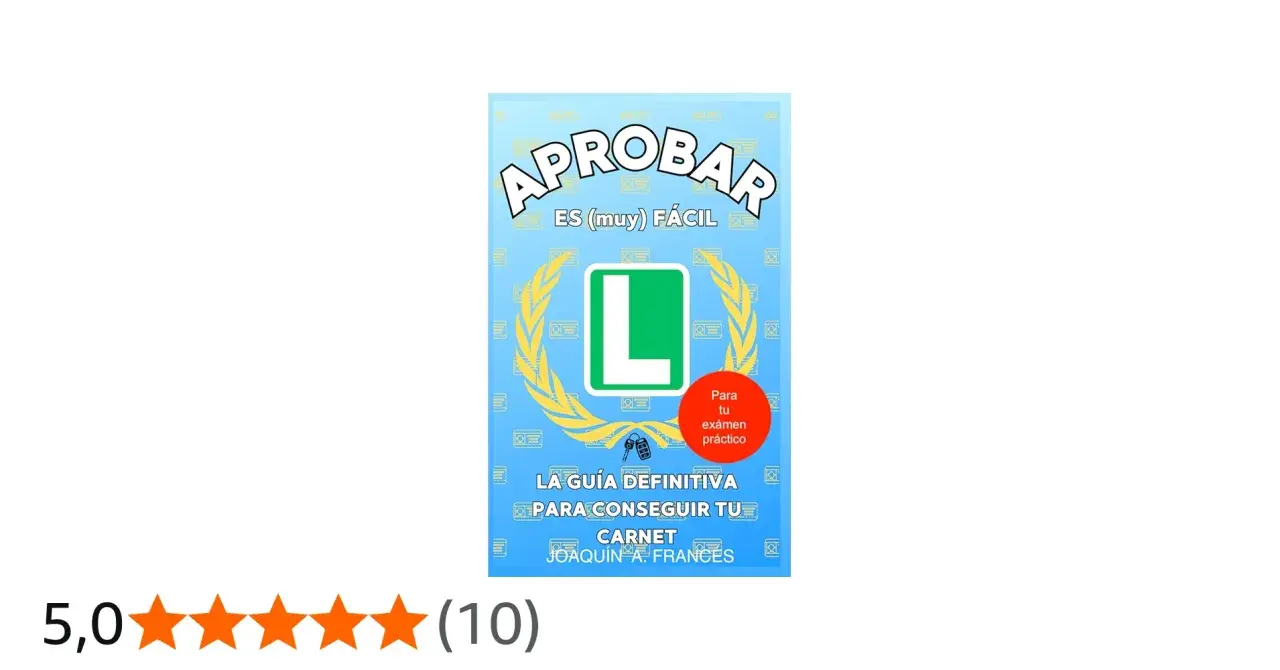Guía para aprobar el examen práctico de conducir coches. Incluye la L verde y llaves.