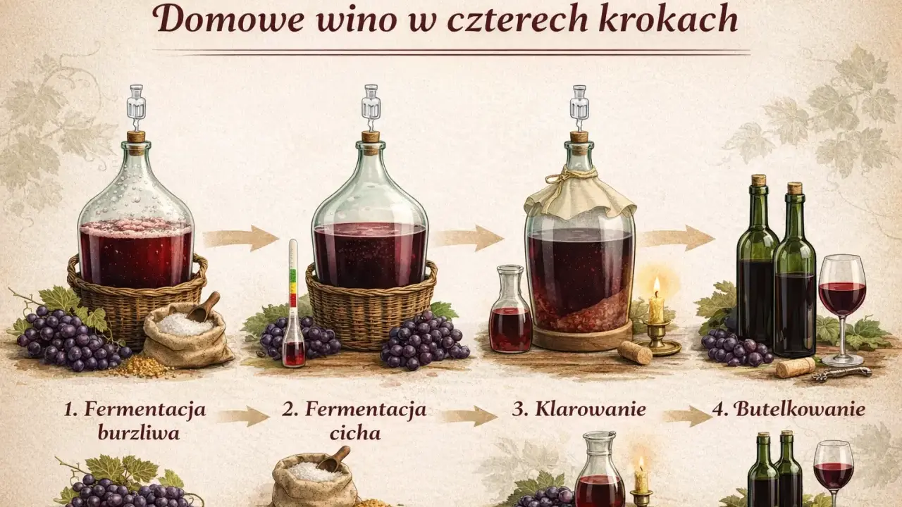 Domowe wino krok po kroku: Prosty przewodnik dla każdego