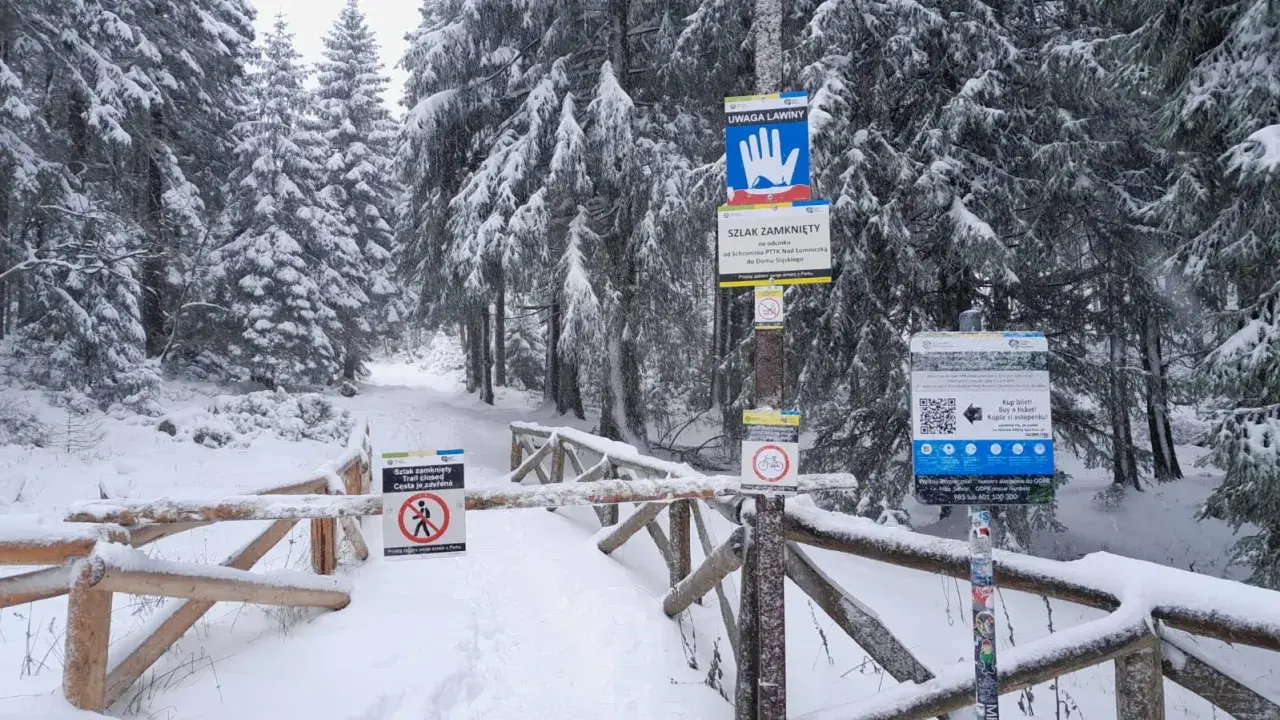 Szlaki w Karkonoszach: Sprawdź dostępność i uniknij lawin