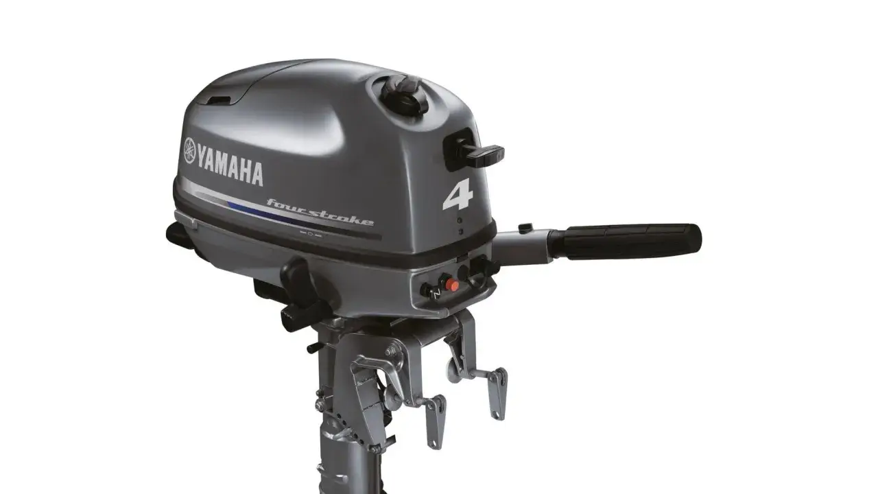 Moteur hors-bord Yamaha 4cv 4 temps, idéal pour les petites embarcations. Fiche technique complète disponible.