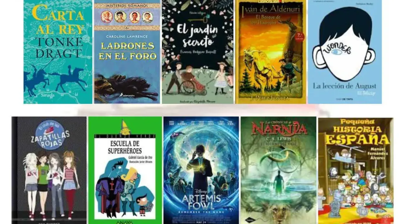 Colección de libros para niños de 11 años: aventuras, misterios y fantasía.