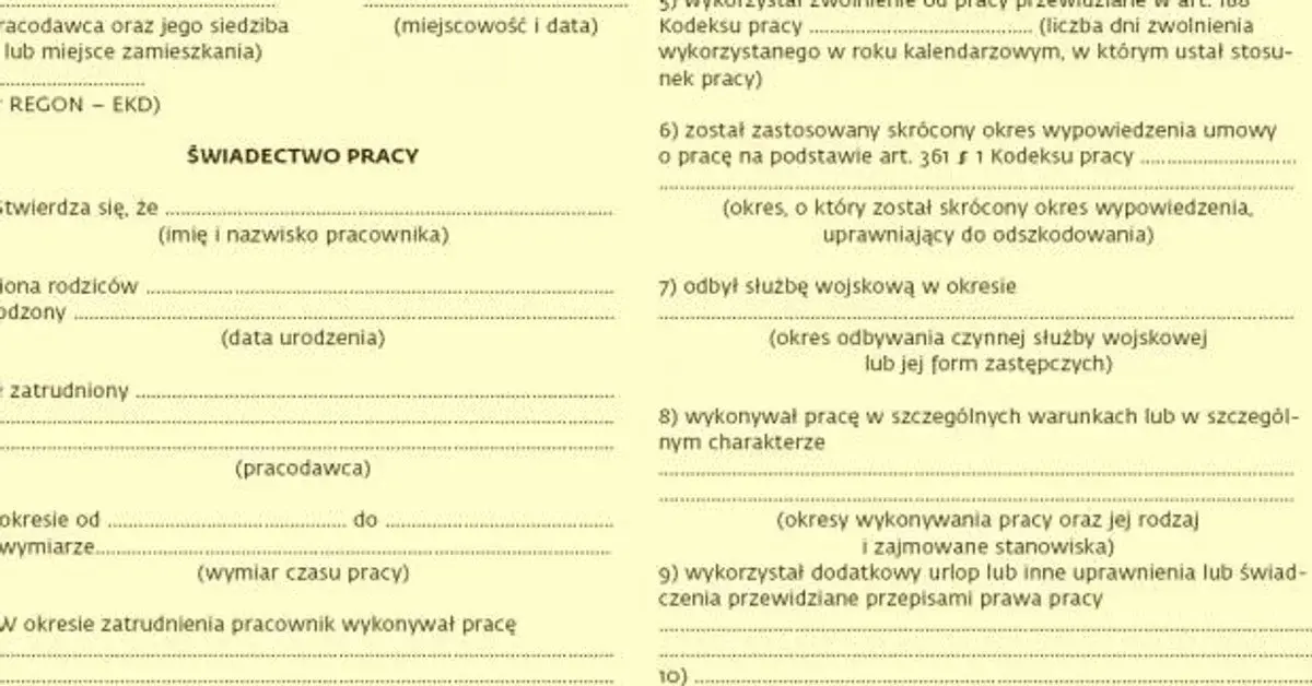 Świadectwo pracy w trakcie zatrudnienia? Kiedy to możliwe?