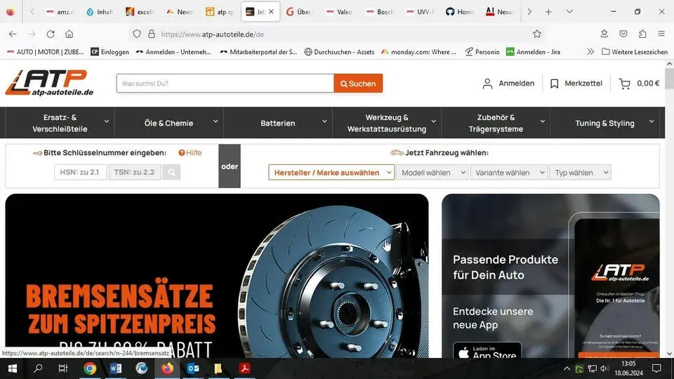 Wichtige Kontaktdaten von ATP Autoteile für schnelle Hilfe