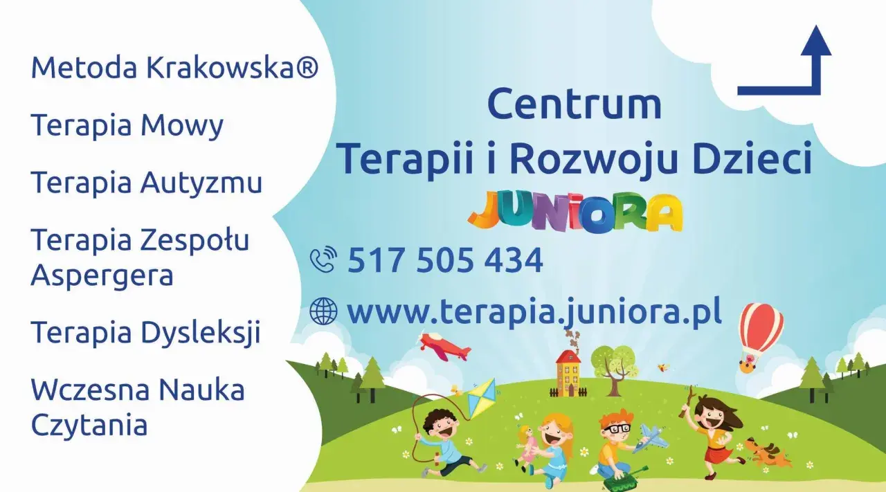 Metoda Krakowska od czego zacząć? Centrum Terapii i Rozwoju Dzieci JUNIORA oferuje terapię mowy, autyzmu, zespołu Aspergera, dysleksji i wczesną naukę czytania.
