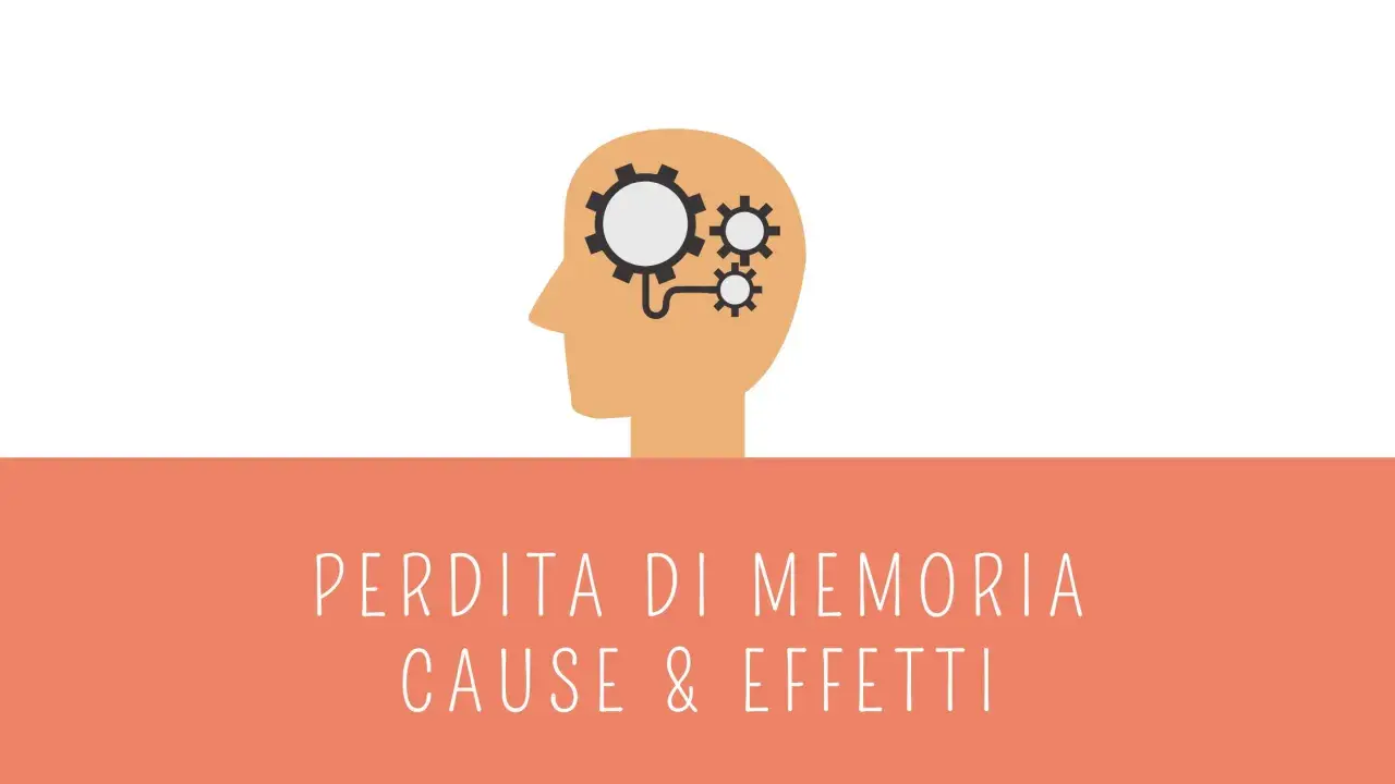 Testa stilizzata con ingranaggi, simbolo di poca memoria. Cosa fare per migliorare? Cause ed effetti.