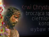 Obraz przedstawia cierpiącego Jezusa w koronie cierniowej, kielich z Krwią Chrystusa i kwiaty. Modlitwa za córkę.