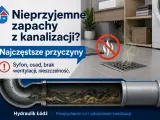Nieprzyjemne zapachy z kanalizacji? Przyczyną może być brak wentylacji lub zapchane rury. Sprawdź odpowietrzenie szamba i udrożnij kanalizację.